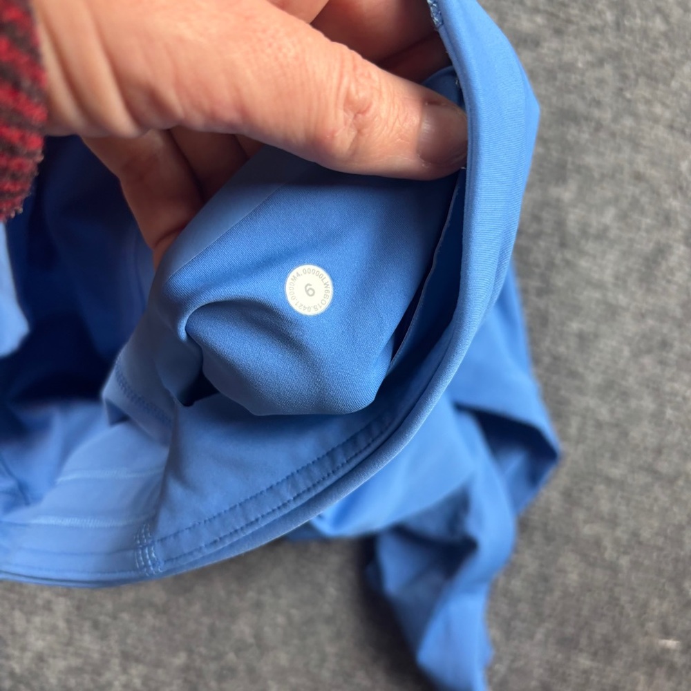 LULULEMON Women’s Base Pace High-Rise Crop 23” Poolside Blue size: 6 - Picture 8 of 8